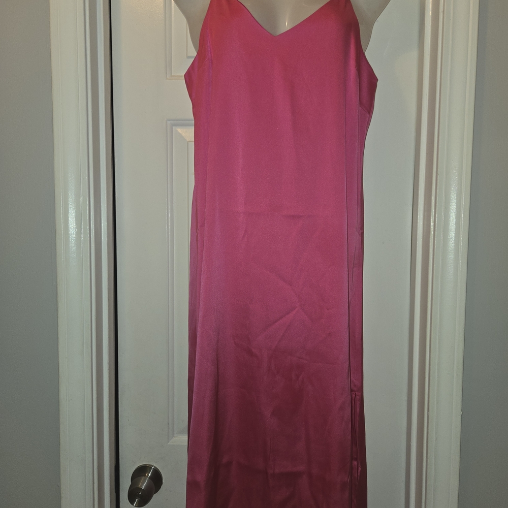 Pink Slip Dress